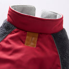 Cozy Pocket Dog Coat with Fleece Panels