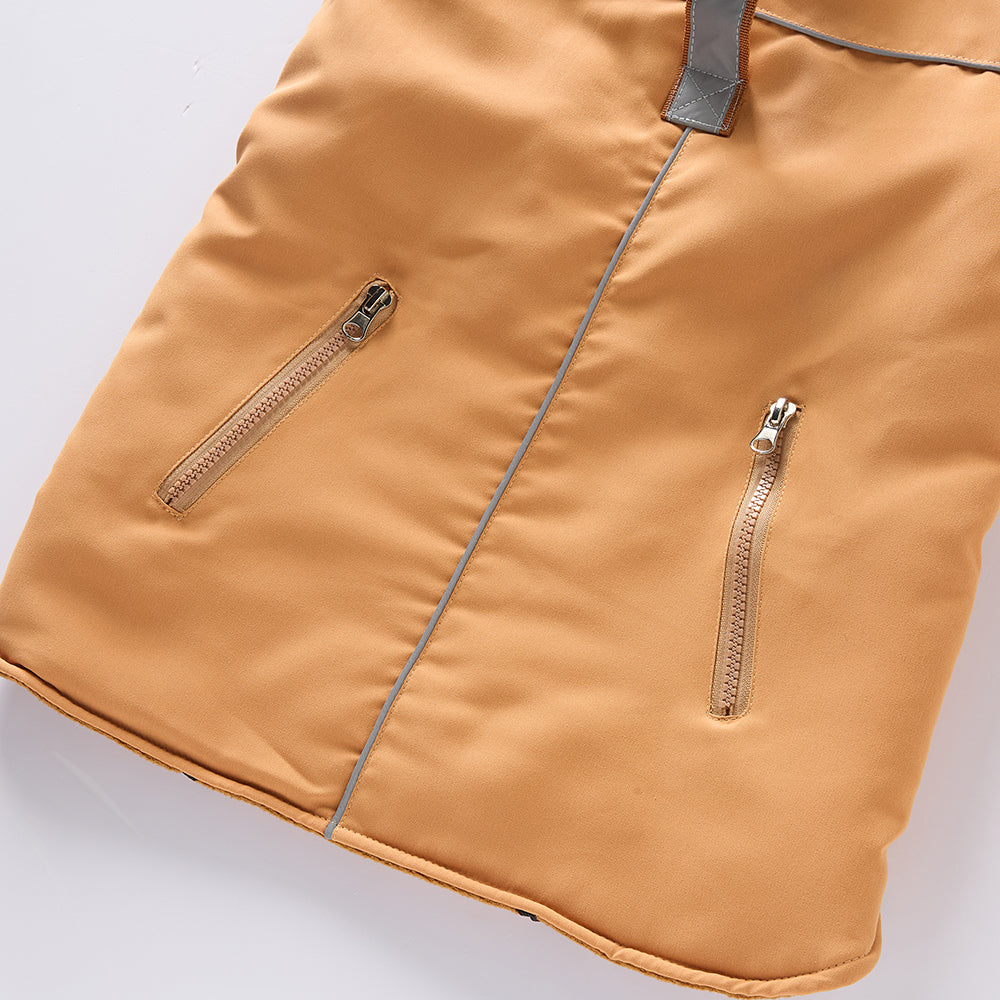 Urban Reflective Dog Coat with Zip Pockets