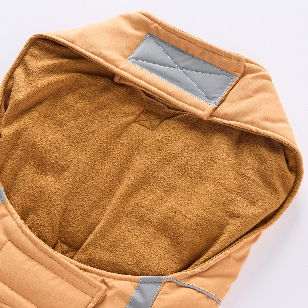 Urban Reflective Dog Coat with Zip Pockets