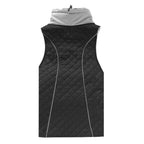 Quilted High‑Collar Dog Vest with Fleece Lining