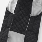 Quilted High‑Collar Dog Vest with Fleece Lining