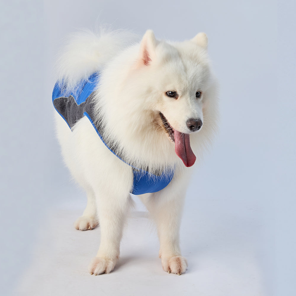 Cozy Pocket Dog Coat with Fleece Panels