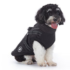 Reflective Piped Built‑in Harness Dog Vest