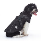 Reflective Piped Built‑in Harness Dog Vest