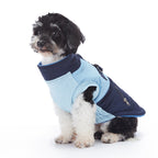 Colorblock Harness Dog Puffer Jacket