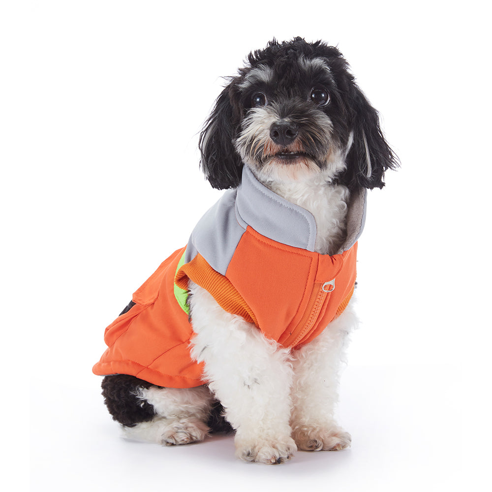 Colorblock Utility Cargo Pocket Dog Vest