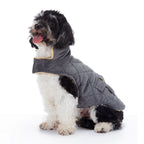 Quilted Plush Dog Jacket with Pockets