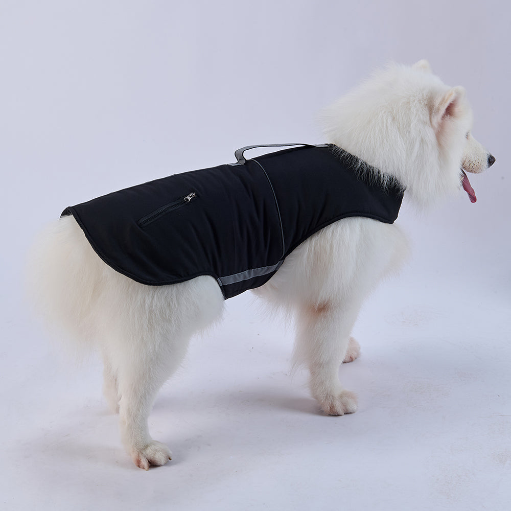 Urban Reflective Dog Coat with Zip Pockets