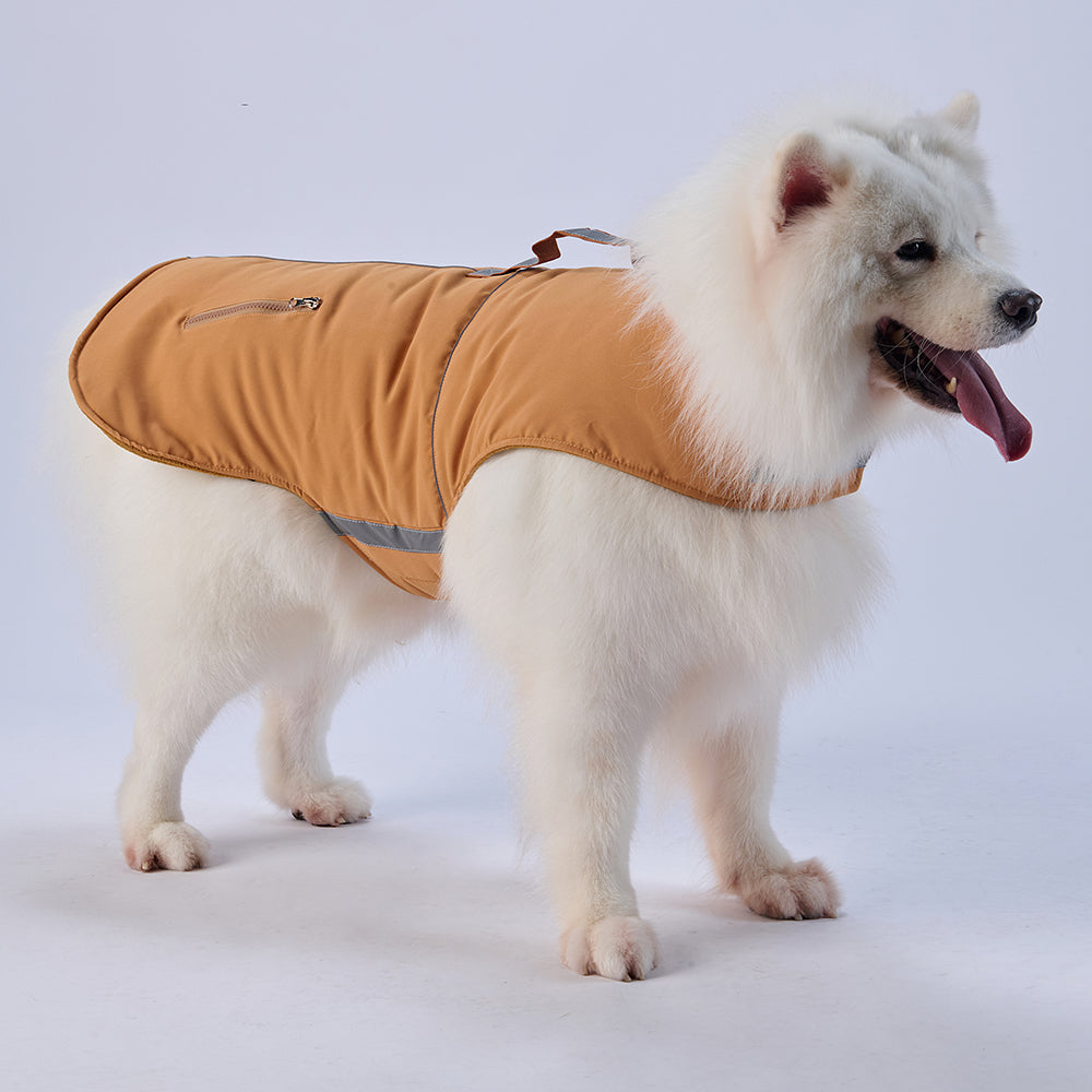 Urban Reflective Dog Coat with Zip Pockets