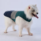 Colorblock Reflective Dog Coat with Fleece Lining