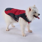 Cozy Pocket Dog Coat with Fleece Panels