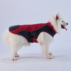 Cozy Pocket Dog Coat with Fleece Panels