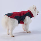 Cozy Pocket Dog Coat with Fleece Panels