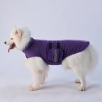 Reflective Pocket Dog Coat with Fleece Lining