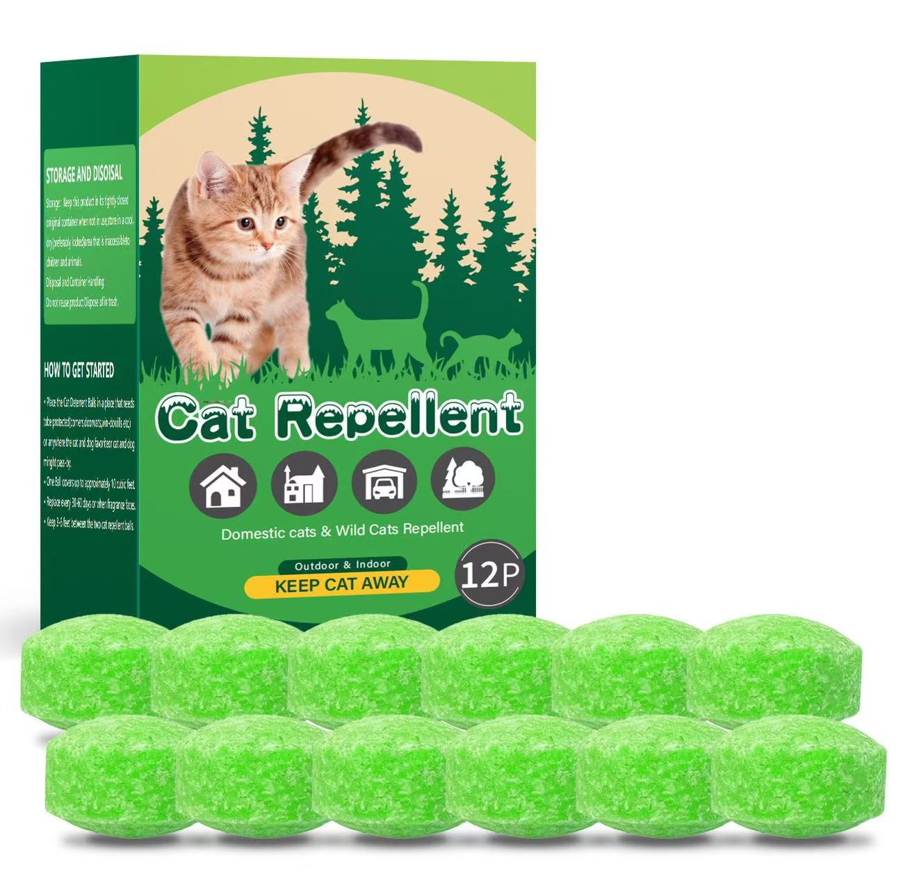 Cat Deterrent Balls
