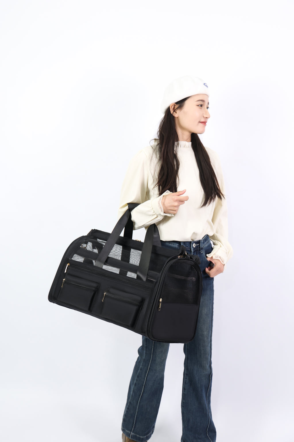 Graphite Carrier - Foldable Pet Backpack – Lightweight & Multi-Access