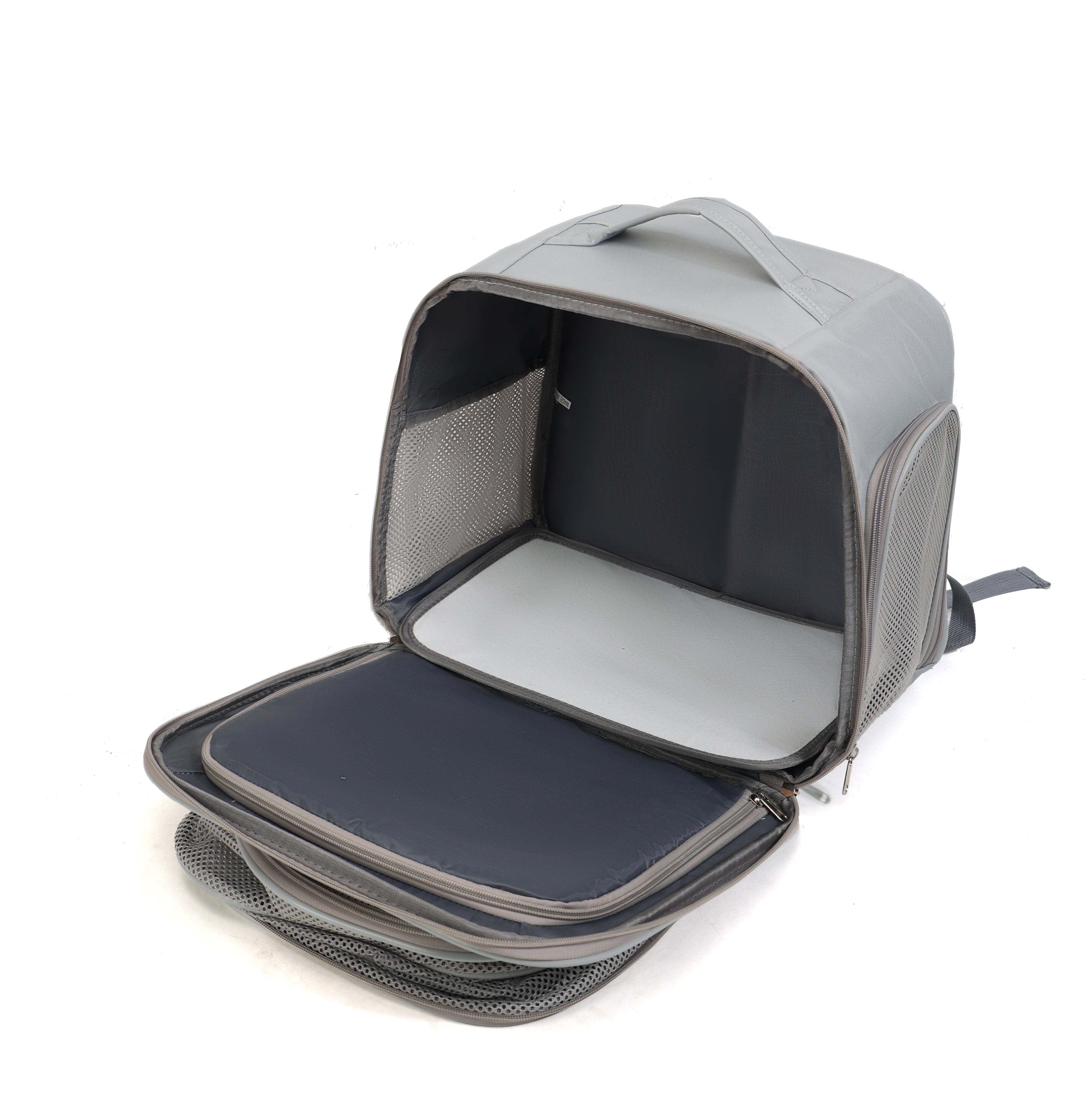 Expand Comfort 2-in-1 Pet Carrier – Expandable, Breathable & Luggage-Ready