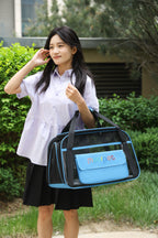 DuoSpace Pet Box – Two-Cat Carrier with Vent & Support Frame