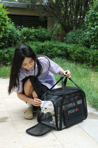 DuoSpace Pet Box – Two-Cat Carrier with Vent & Support Frame