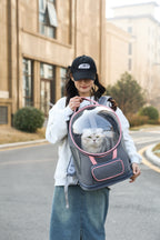 VenturePaws 3-in-1 Capsule Pet Backpack – Lightweight & Breathable