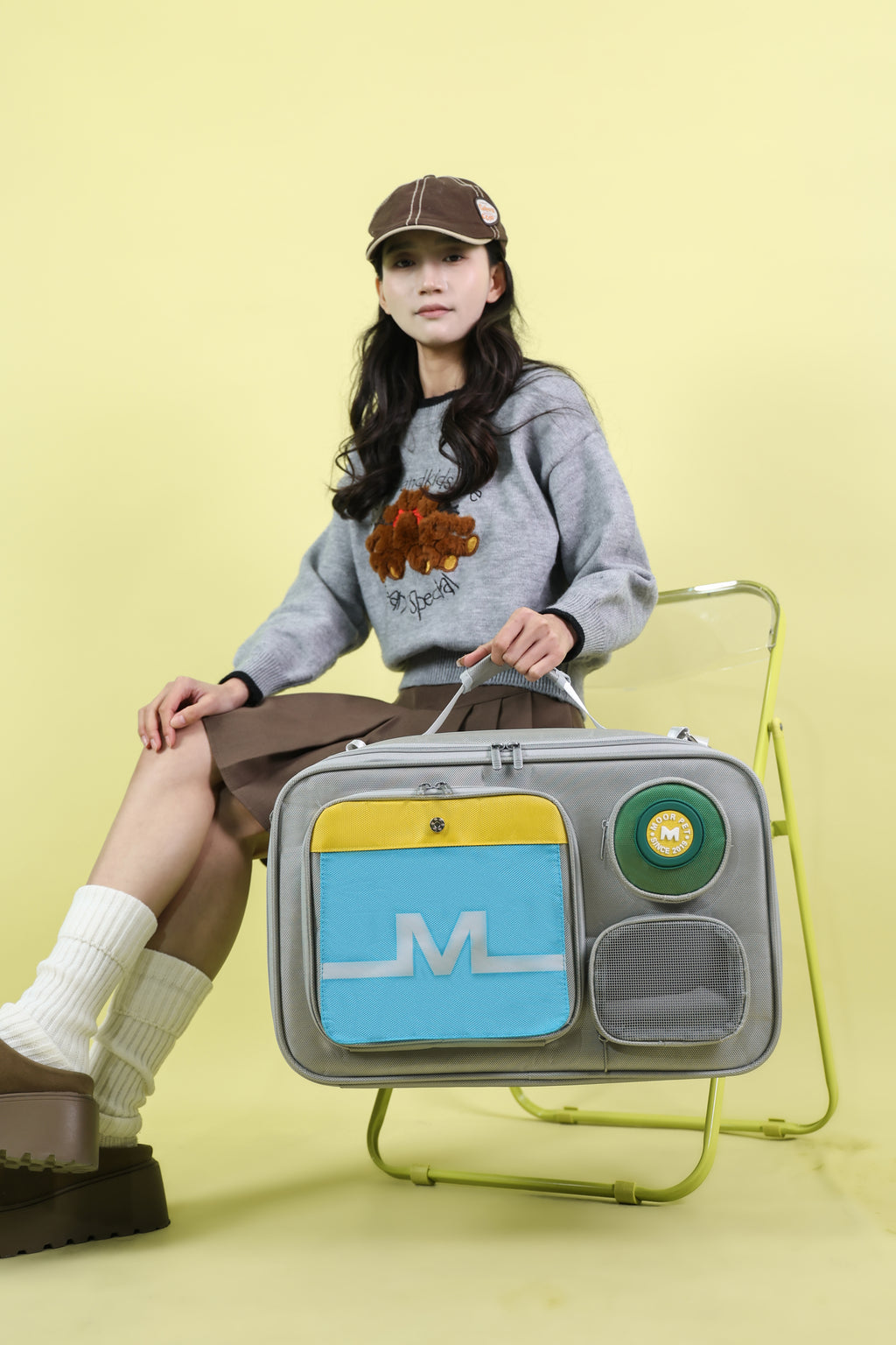 Multi-Color Pet Backpack