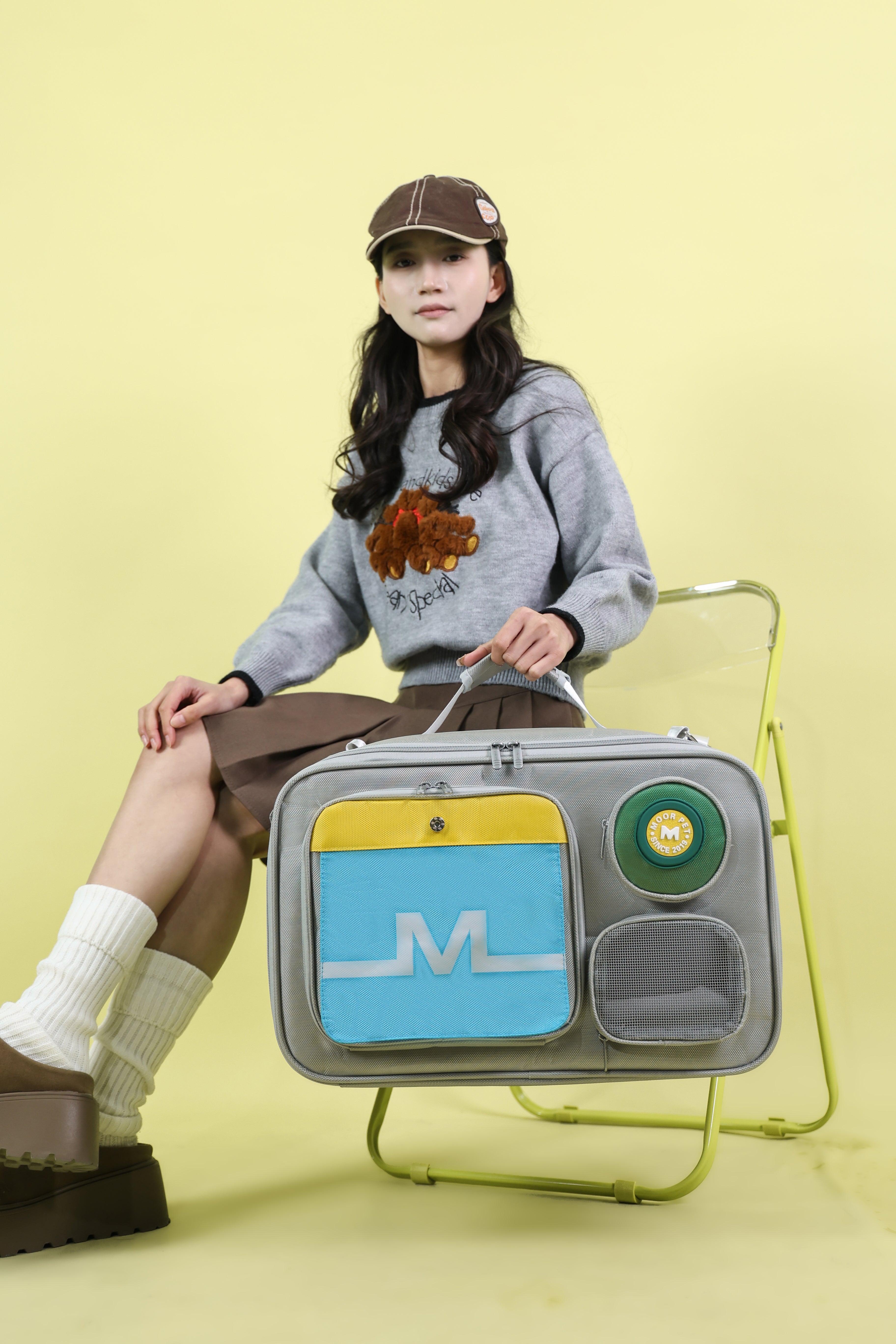 Multi-Color Pet Backpack