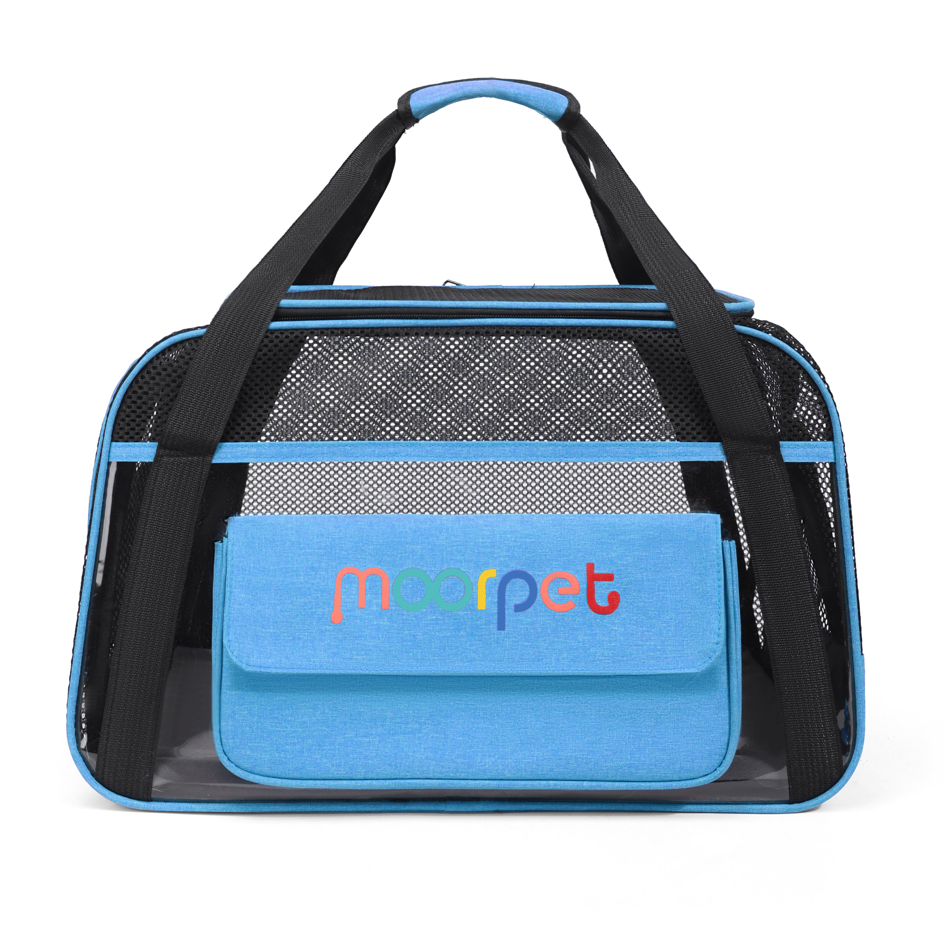 DuoSpace Pet Box – Two-Cat Carrier with Vent & Support Frame