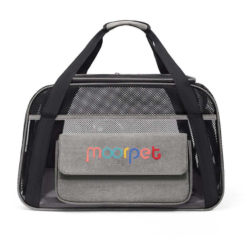 DuoSpace Pet Box – Two-Cat Carrier with Vent & Support Frame