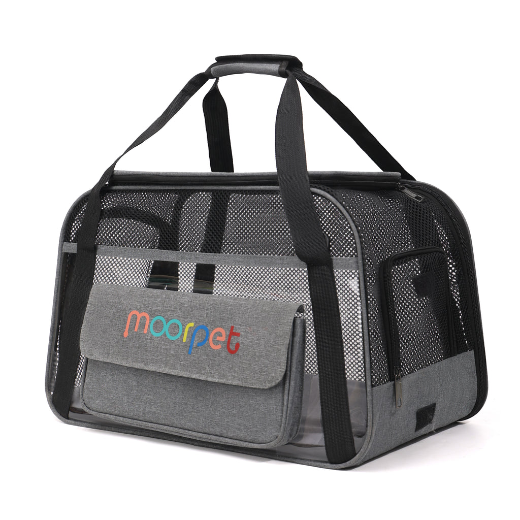 DuoSpace Pet Box – Two-Cat Carrier with Vent & Support Frame