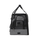 DuoSpace Pet Box – Two-Cat Carrier with Vent & Support Frame