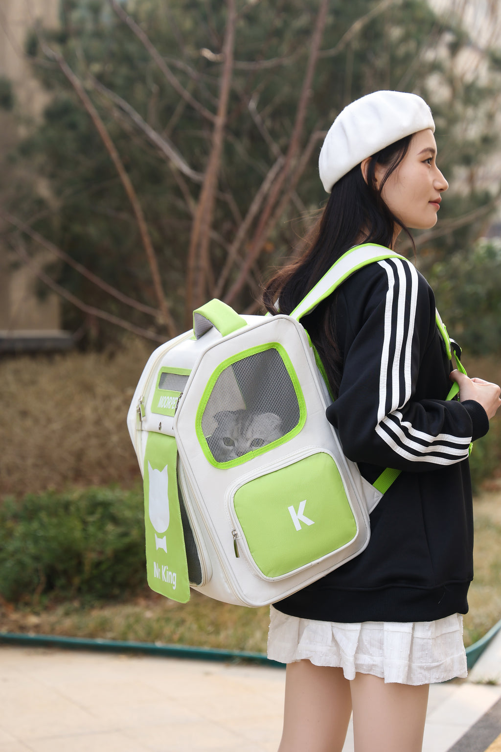 Ventilated Cat Carrier Bag - Eco-Friendly & Multi-Functional