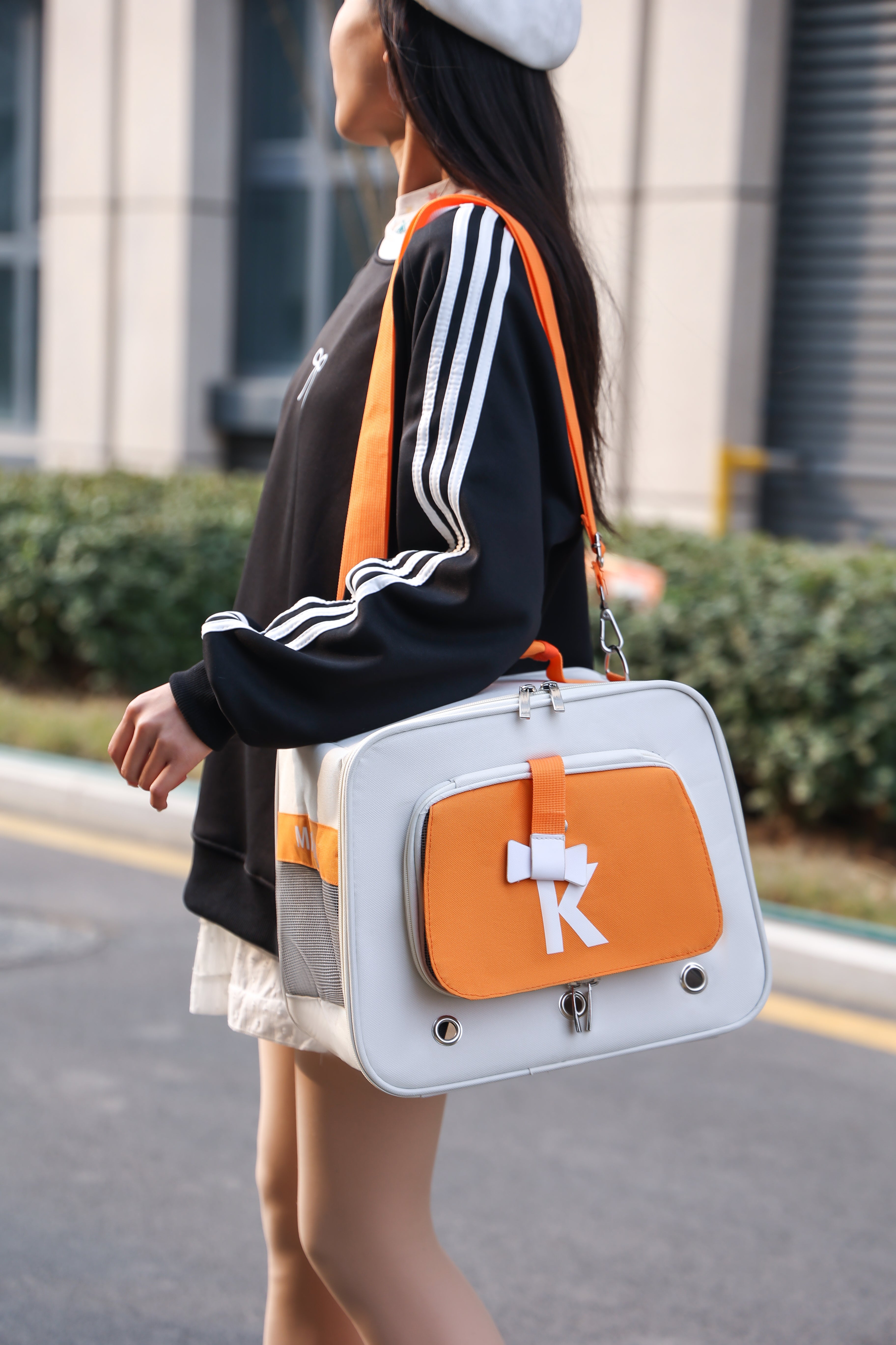 Wide-Entry Pet Carrier - Breathable & For Active Pets