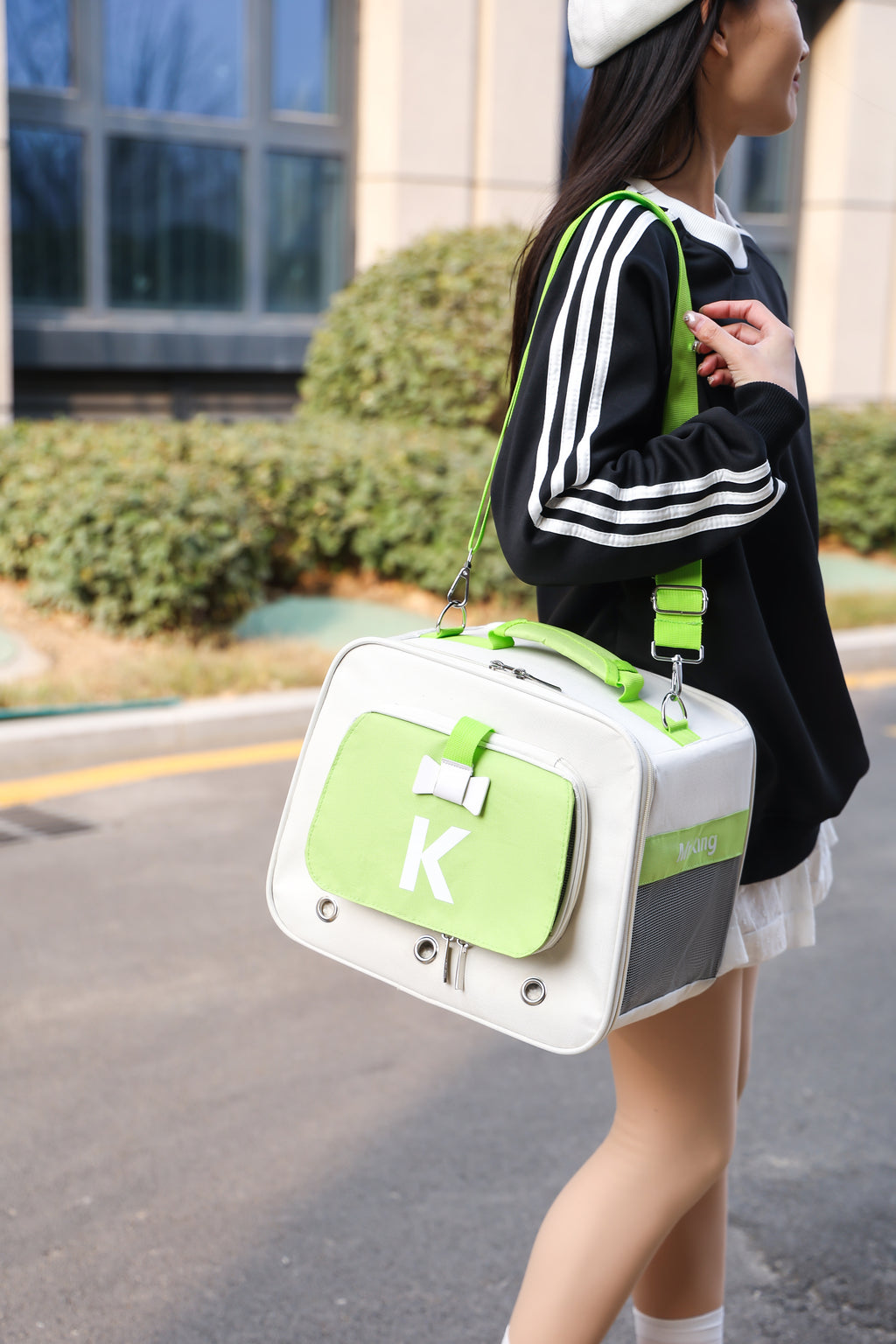 Wide-Entry Pet Carrier - Breathable & For Active Pets