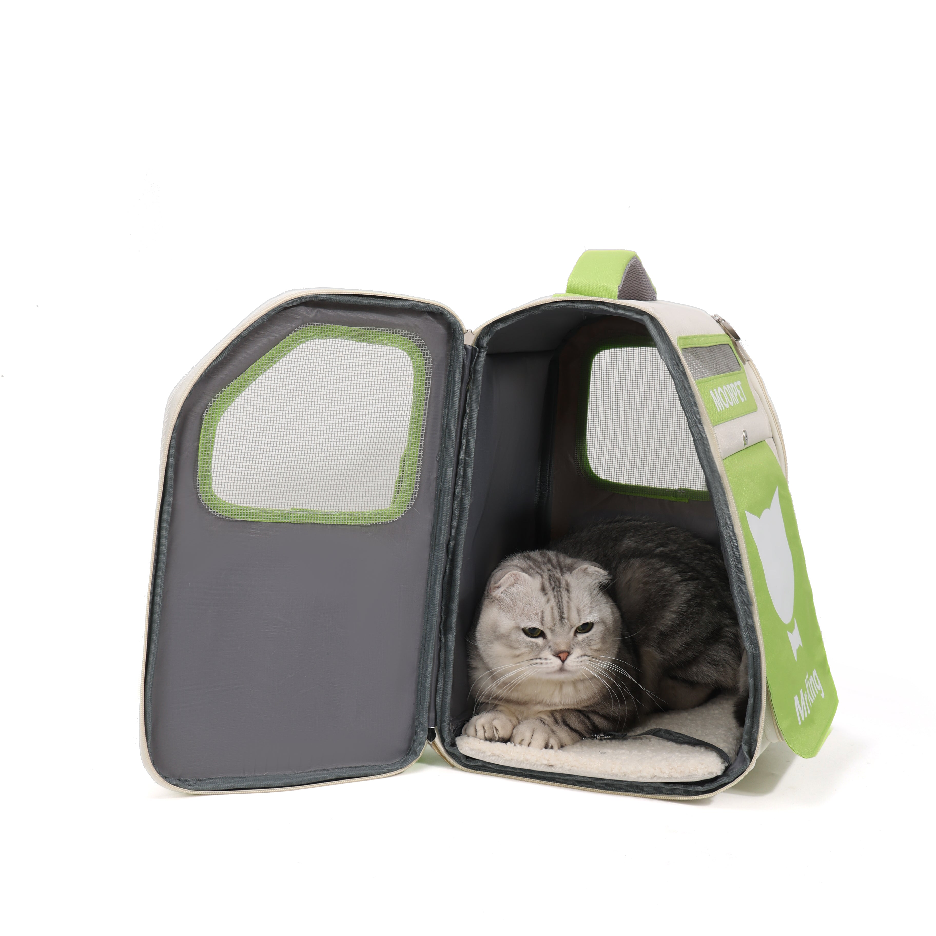 Ventilated Cat Carrier Bag - Eco-Friendly & Multi-Functional