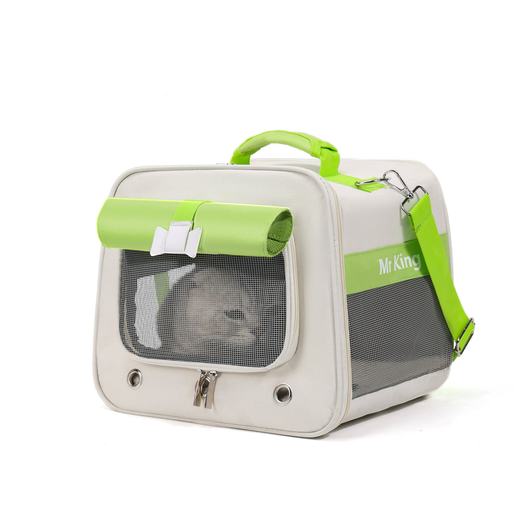 Wide-Entry Pet Carrier - Breathable & For Active Pets