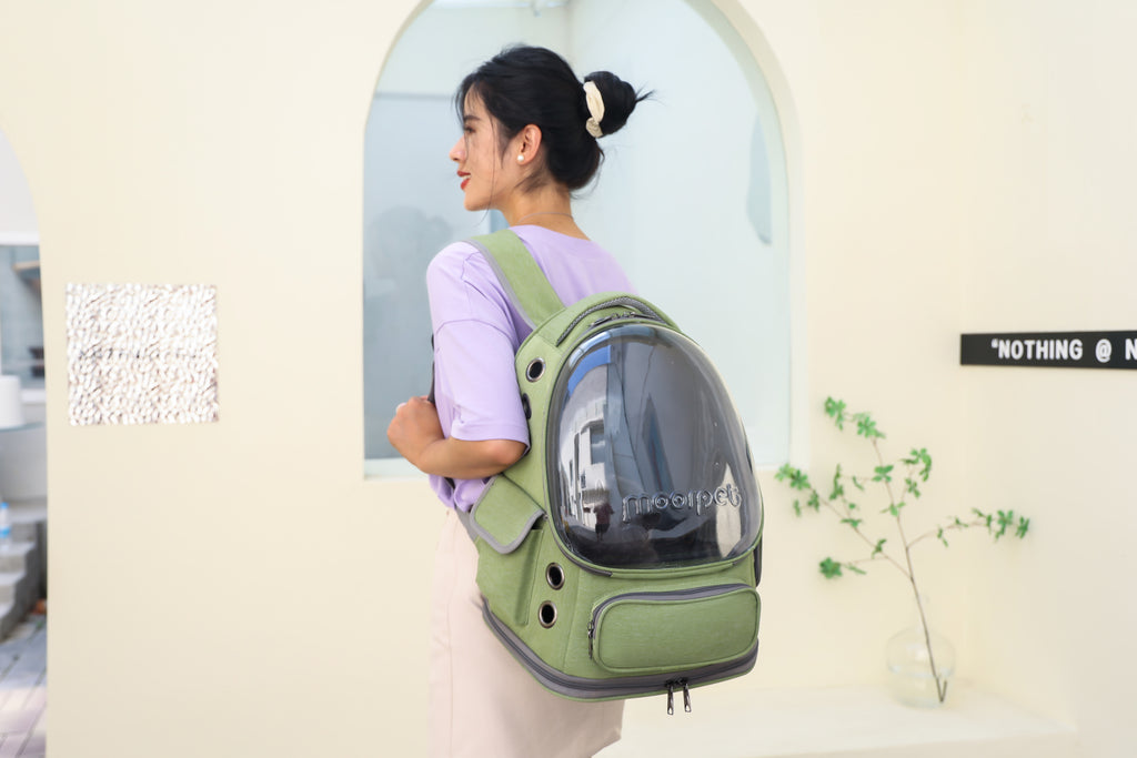 Large Capacity & Spine-Friendly Pet Carrier