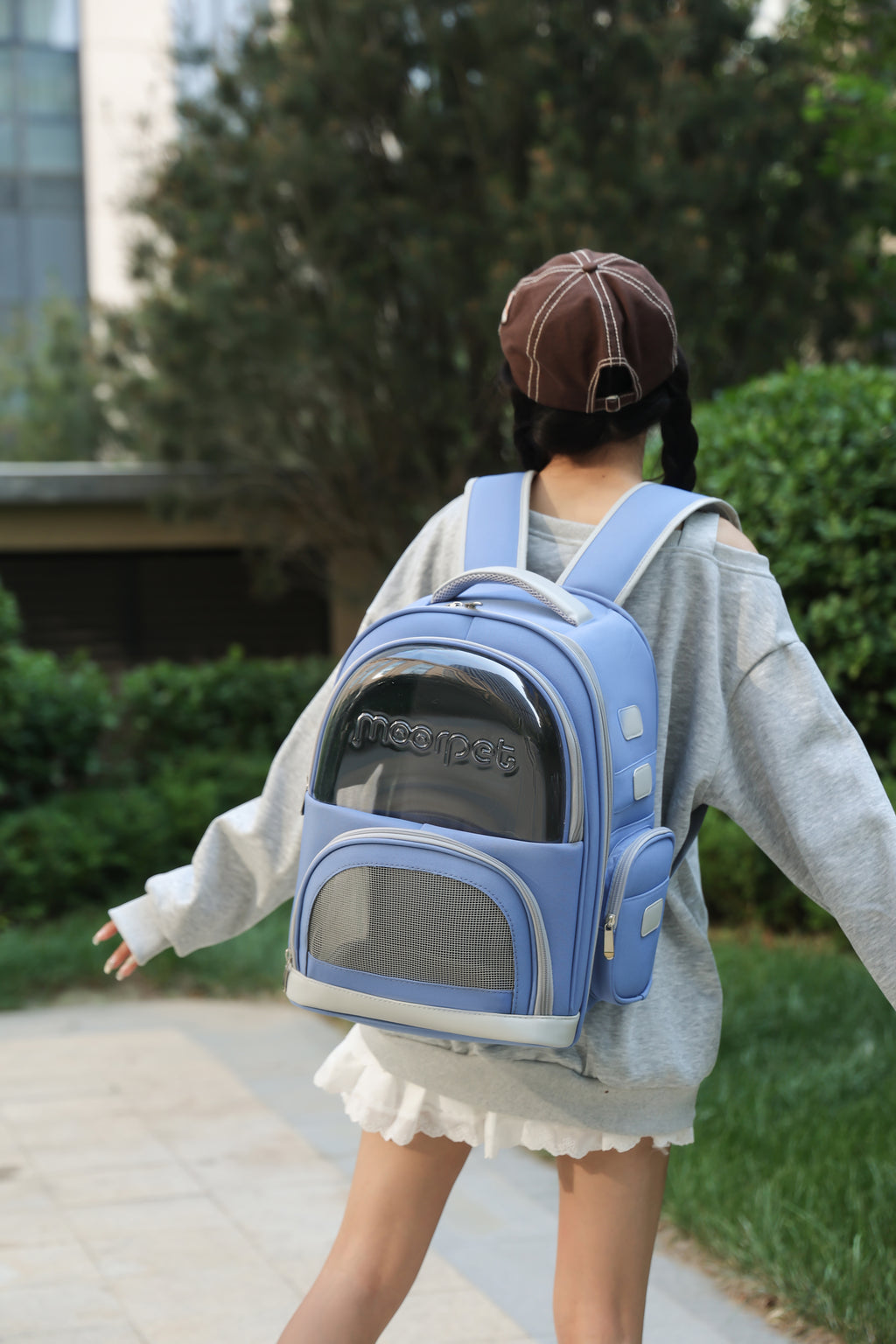 Bi-Window - Multi-Access Pet Backpack – Breathe, Roam & Connect