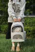 Bi-Window - Multi-Access Pet Backpack – Breathe, Roam & Connect