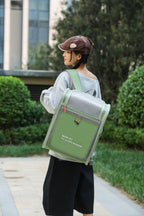 UrbanPaws Versatile Pet Backpack – Roll-Top & Luggage-Ready