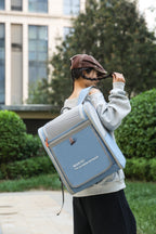 UrbanPaws Versatile Pet Backpack – Roll-Top & Luggage-Ready