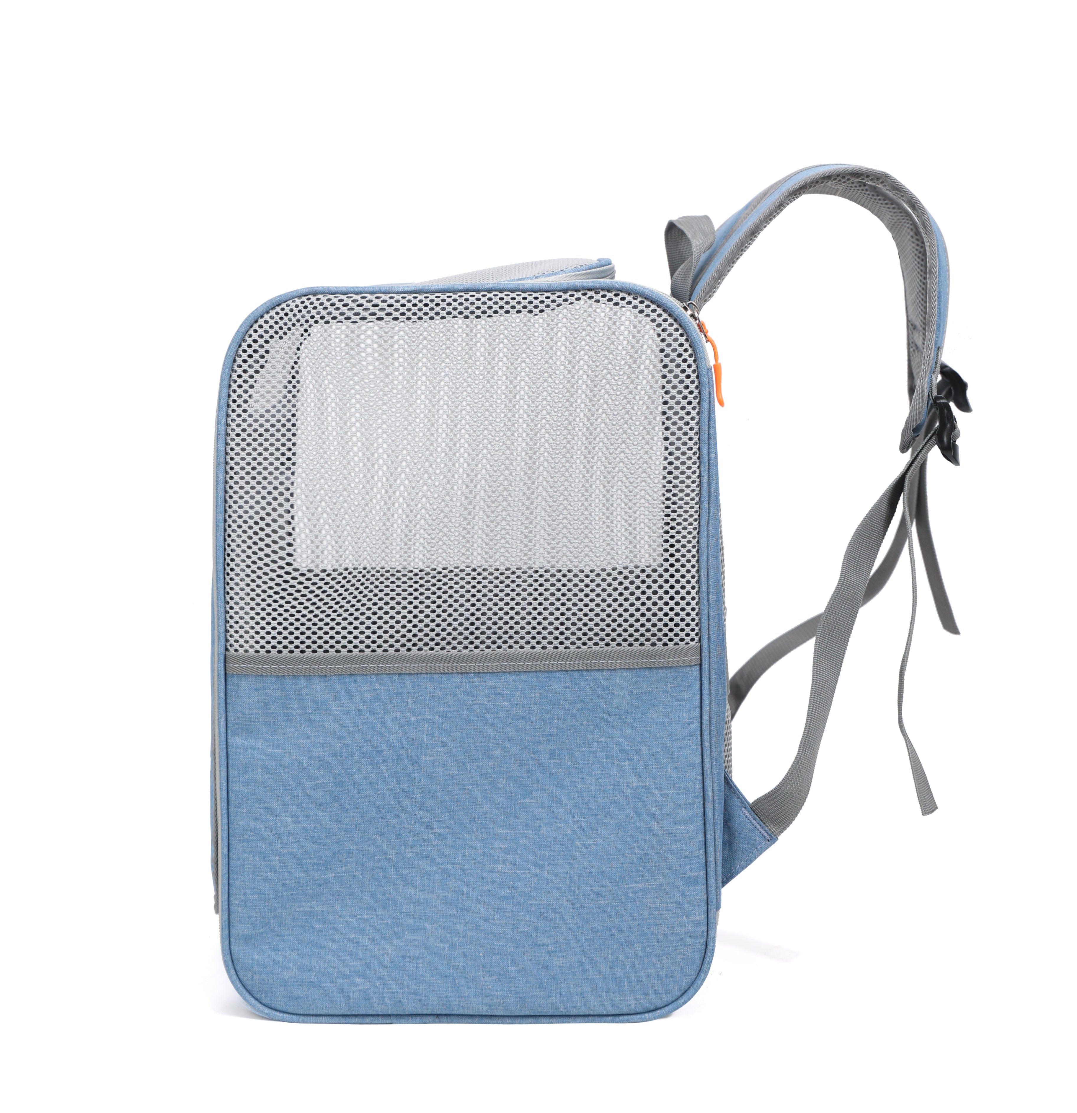 UrbanPaws Versatile Pet Backpack – Roll-Top & Luggage-Ready