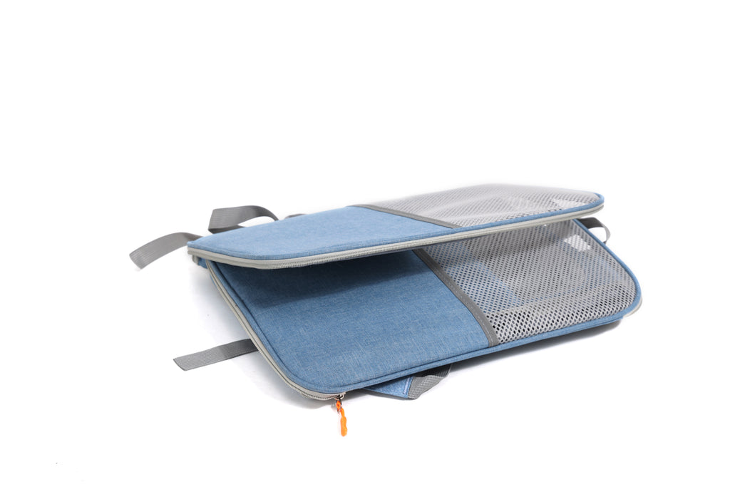 UrbanPaws Versatile Pet Backpack – Roll-Top & Luggage-Ready