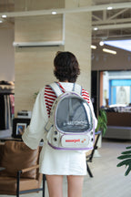 Astronaut bag-Vista Go Foldable Pet Backpack – Spacious, Breathable & All-Season