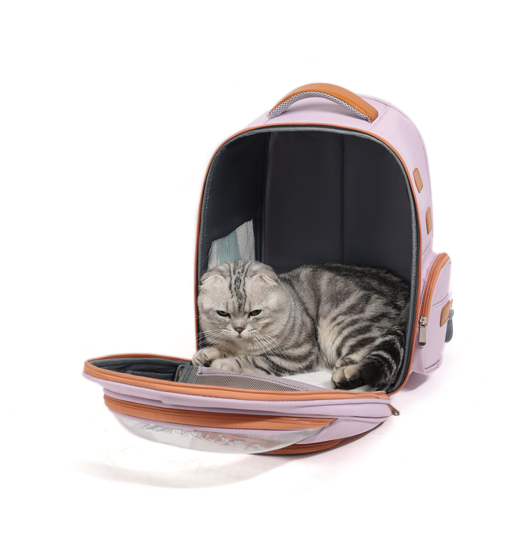 Bi-Window - Multi-Access Pet Backpack – Breathe, Roam & Connect