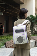 Urban Chic Foldable Pet Backpack – Lightweight & Multi-Way Carry