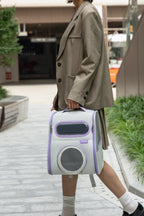 Urban Chic Foldable Pet Backpack – Lightweight & Multi-Way Carry