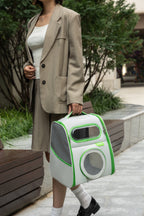 Urban Chic Foldable Pet Backpack – Lightweight & Multi-Way Carry