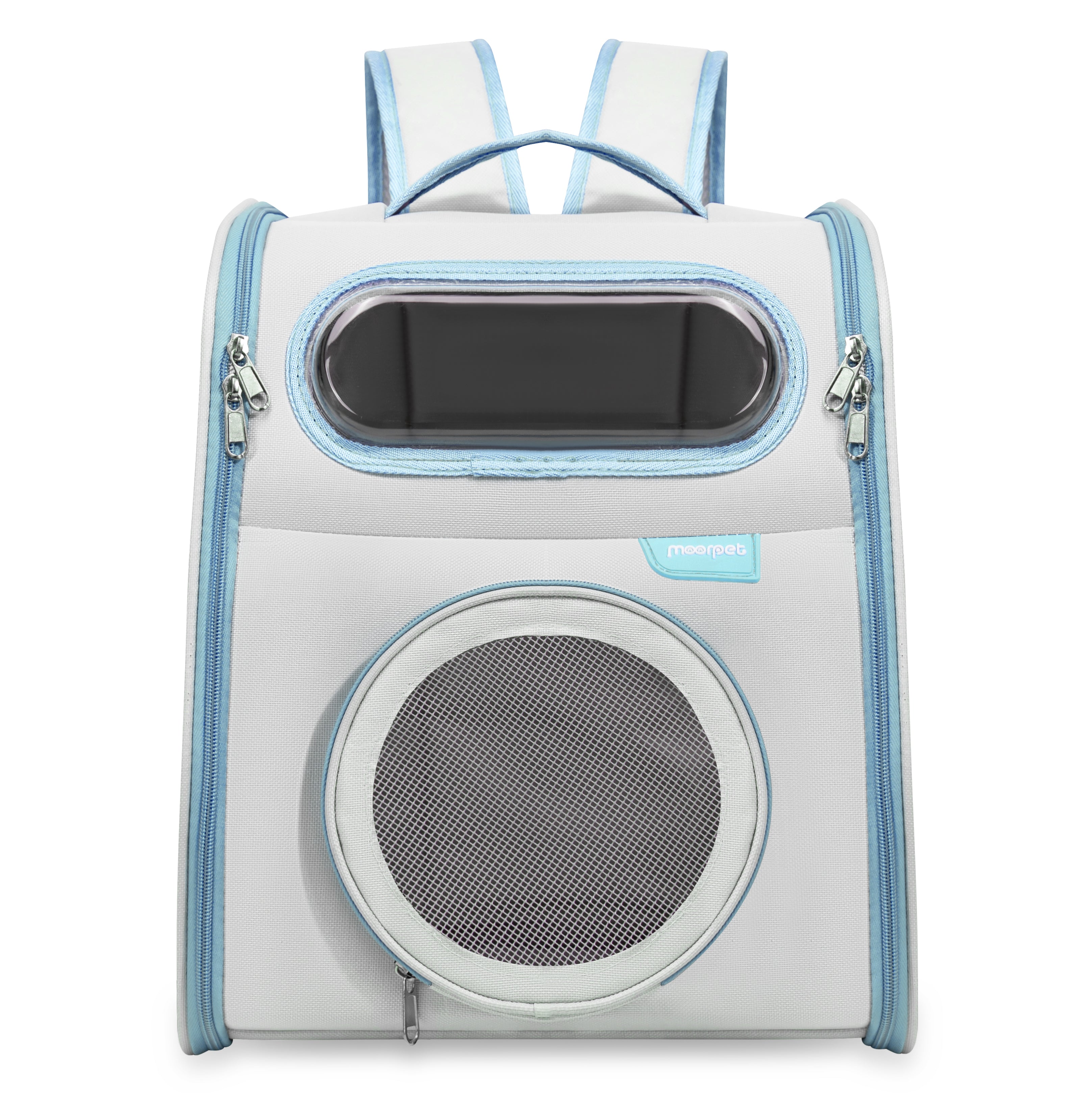 Urban Chic Foldable Pet Backpack – Lightweight & Multi-Way Carry