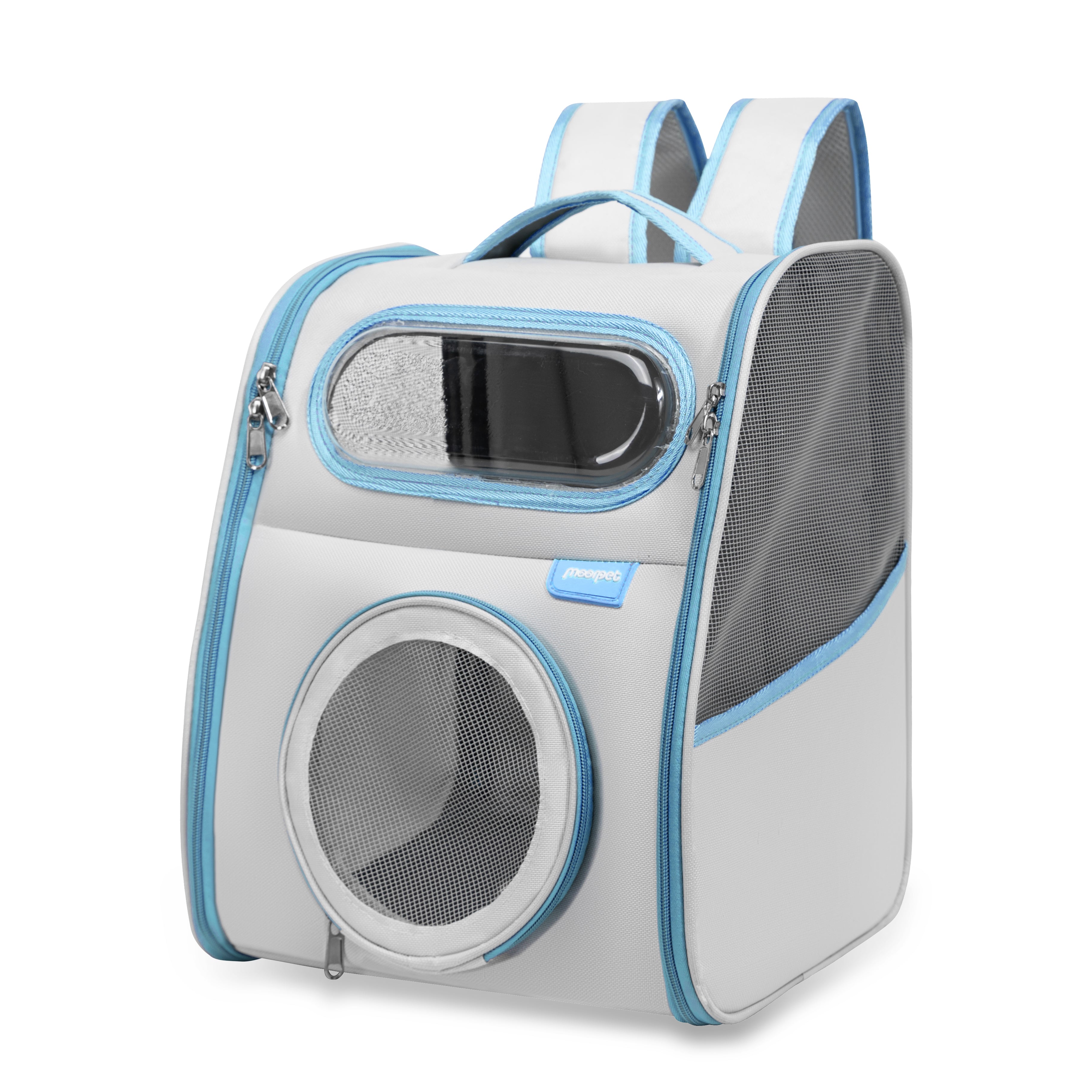 Urban Chic Foldable Pet Backpack – Lightweight & Multi-Way Carry