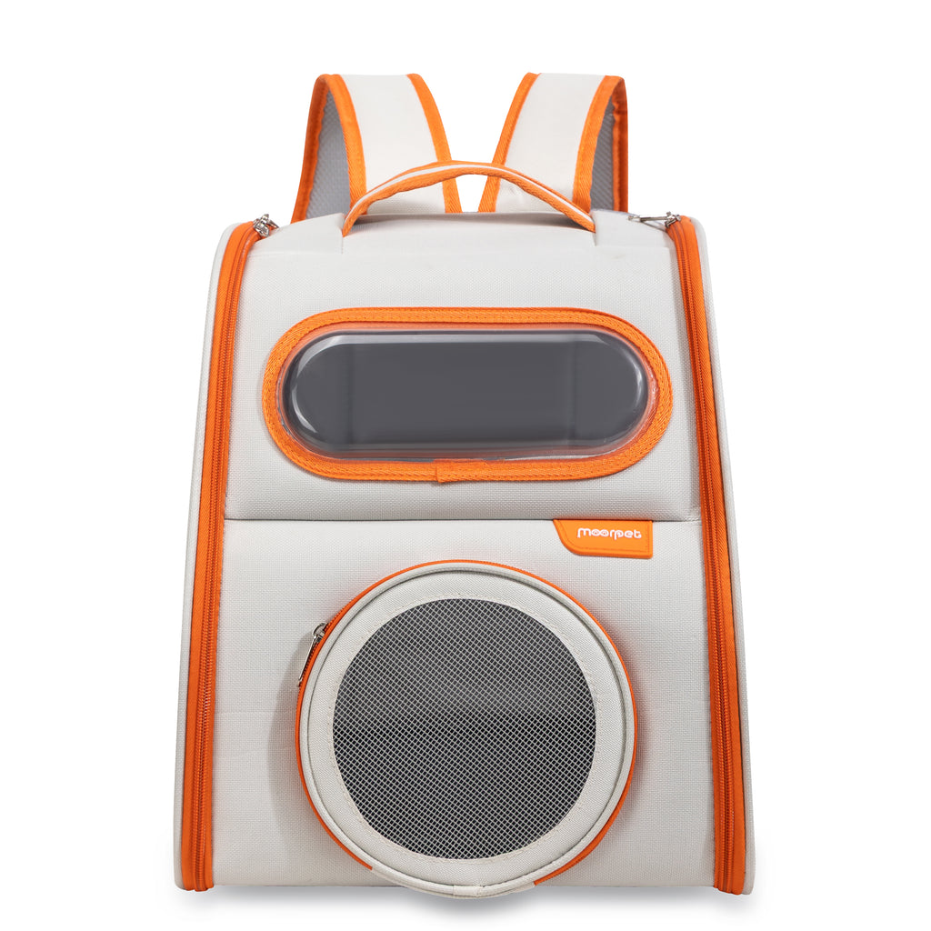 Urban Chic Foldable Pet Backpack – Lightweight & Multi-Way Carry